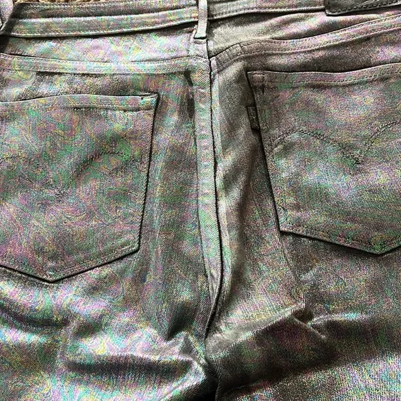 Levi’s halographic Jeggings size 28 - Picture 5 of 8